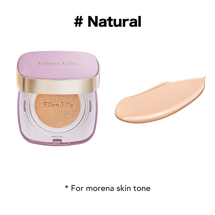 Ellen Ella Flawless Glow CC Cushion Foundation-SPF 30,High concealer and 16 hours long lasting