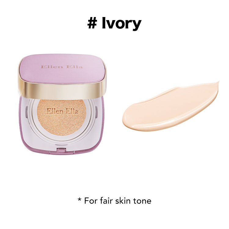 Ellen Ella Flawless Glow CC Cushion Foundation-SPF 30,High concealer and 16 hours long lasting