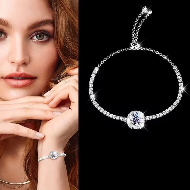 💝Eternal Love Moissanite Bracelet - With premium gift box and GRA certificate. 💝