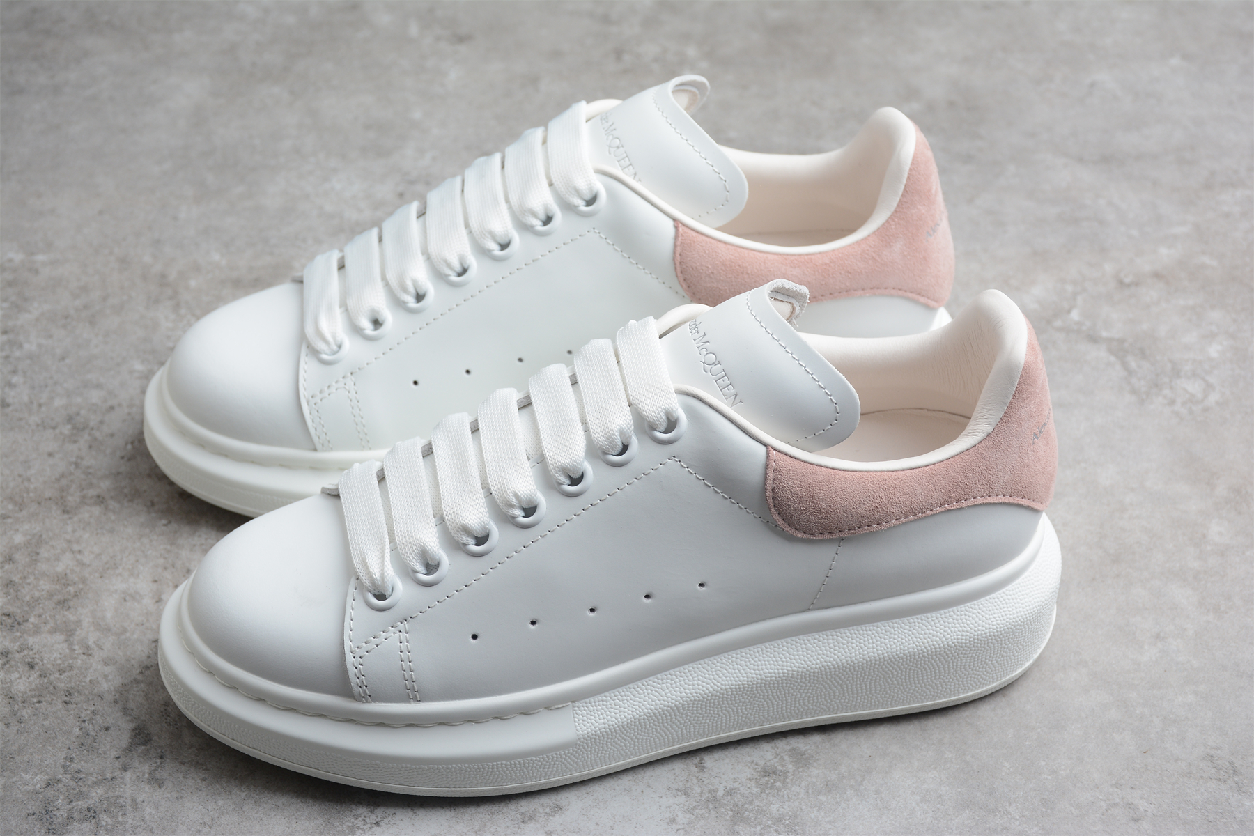 Alex McQ  women sneakers white pink-c heel