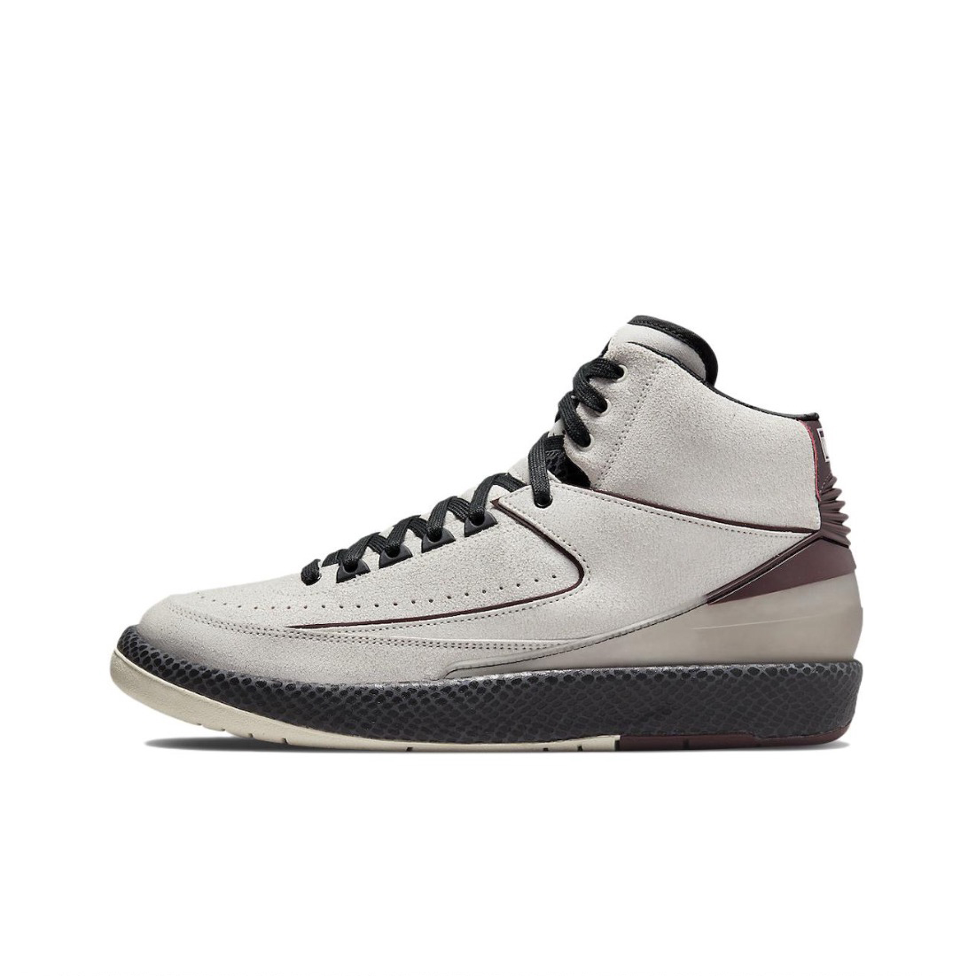A Ma Mani're x AJ 2 High retro sp"sail and burgundy"