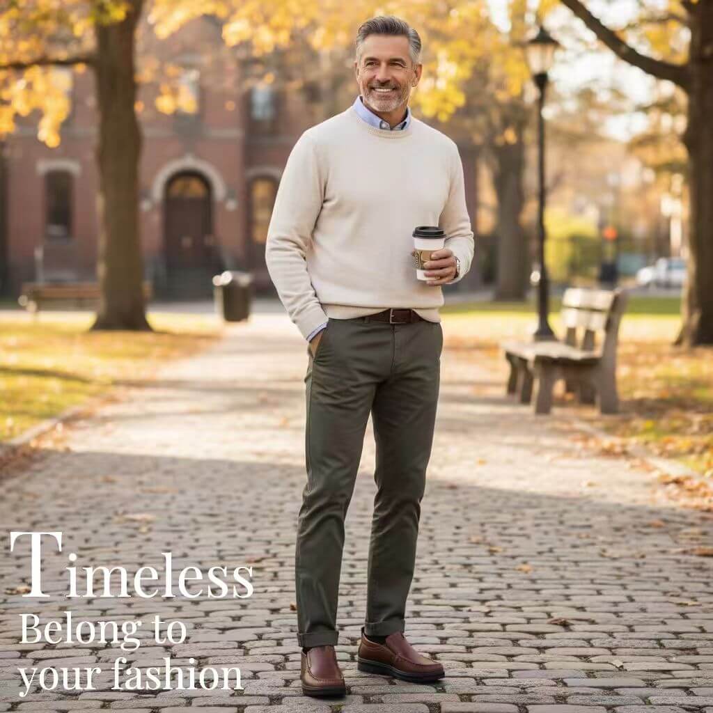 Last Day 50% OFF🔥Men's Premium Leather Lightweight Comfy Casual Slip-on Loafers