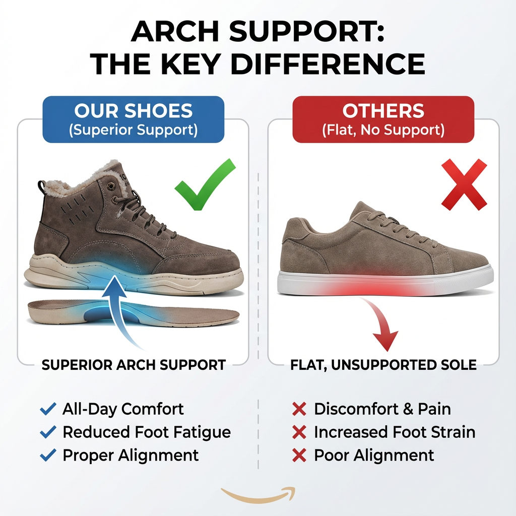 Men's-Outdoor warm waterproof ski-proof boots