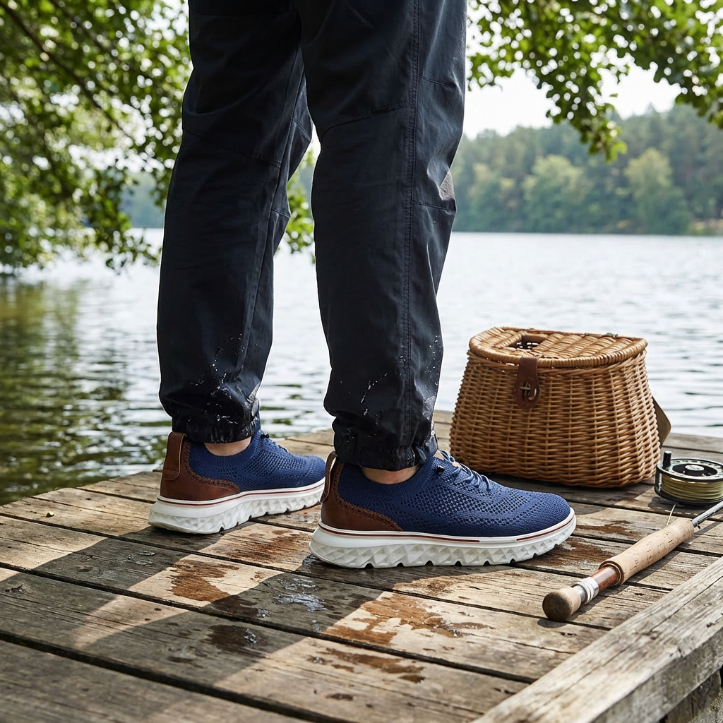 Men's hands-free casual walking shoes