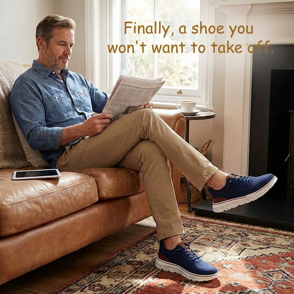 Men's hands-free casual walking shoes