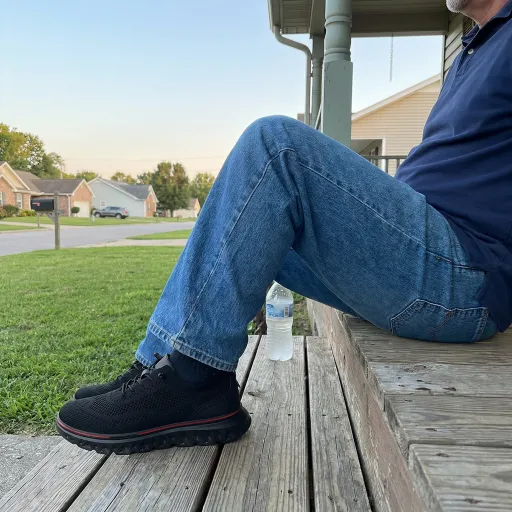 Men's hands-free casual walking shoes