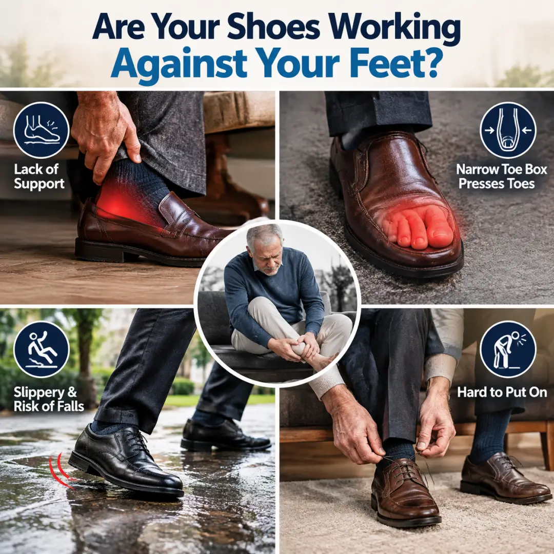 ⏰Promotion 50% OFF - Men's Orthopedic Comfortable Casual Genuine Leather Slip On Loafers