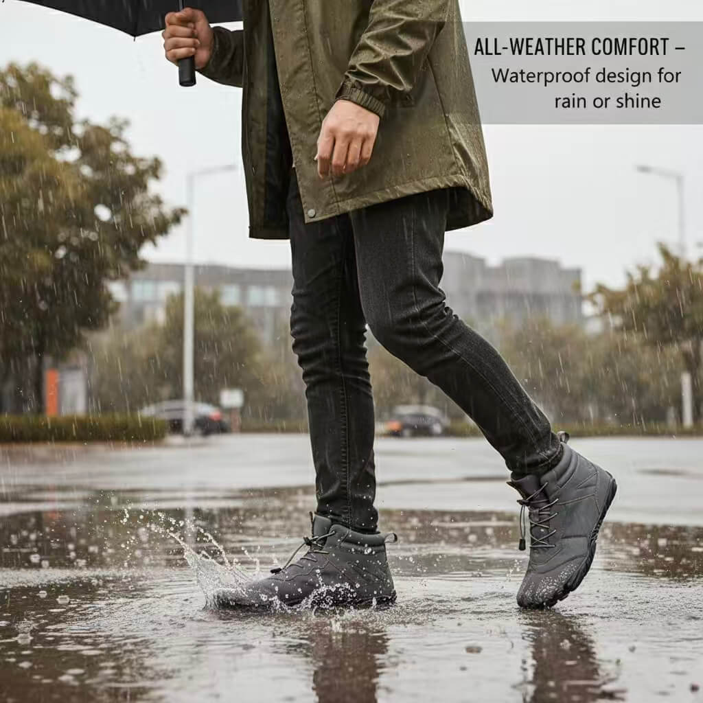 🔥50% OFF | Non-Slip Winter Barefoot Shoes for Men  – Warm, Flexible, and Comfortable Fit