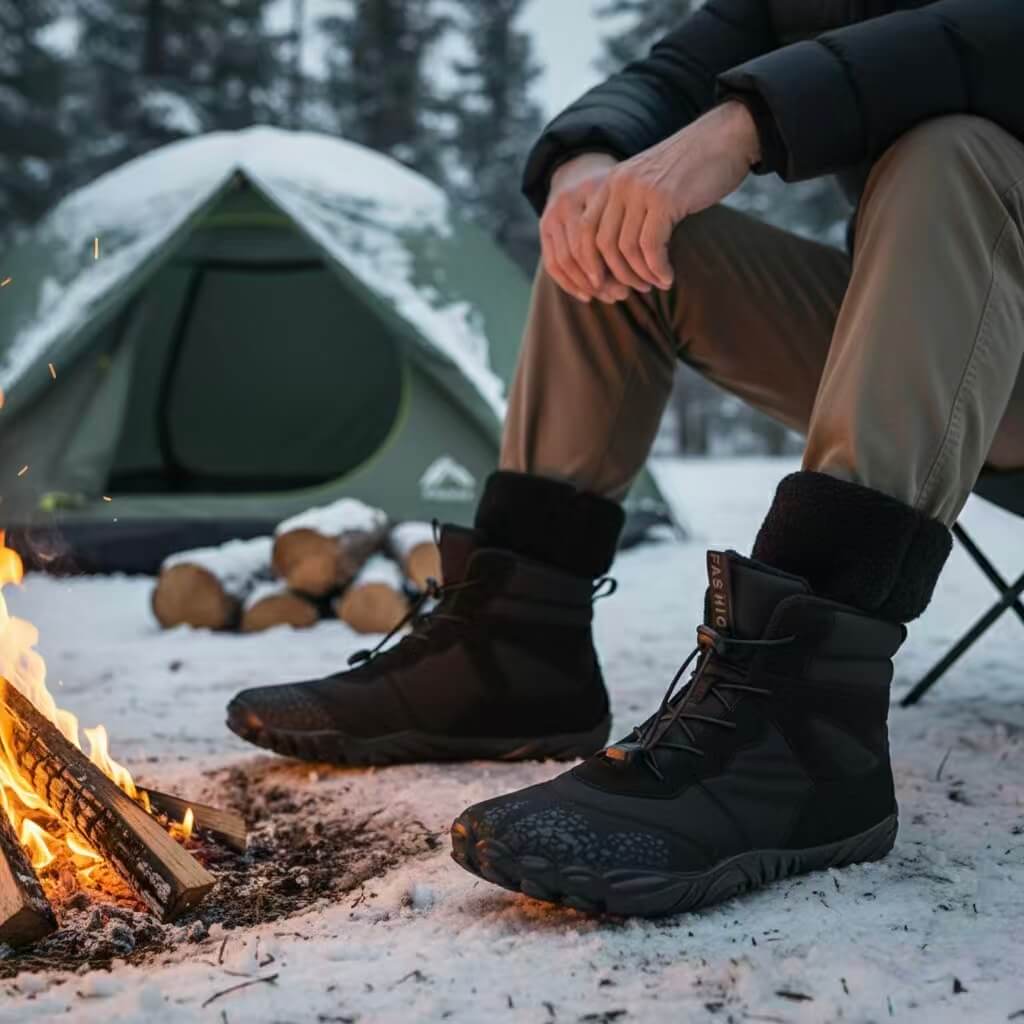 🔥50% OFF | Non-Slip Winter Barefoot Shoes for Men  – Warm, Flexible, and Comfortable Fit