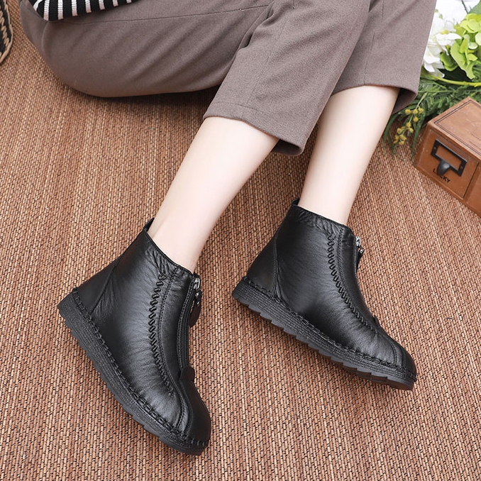 🎁Last Day Promotion 50% OFF🌹Women‘s Waterproof Non-Slip Warm Fur Lined Ankle Boots