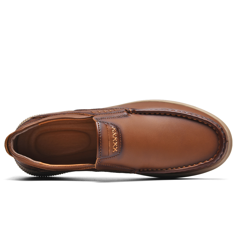 💥Black Friday Deal - 50% OFF⏳Men's Comfortable Arch Support Slip-On Leather Loafers