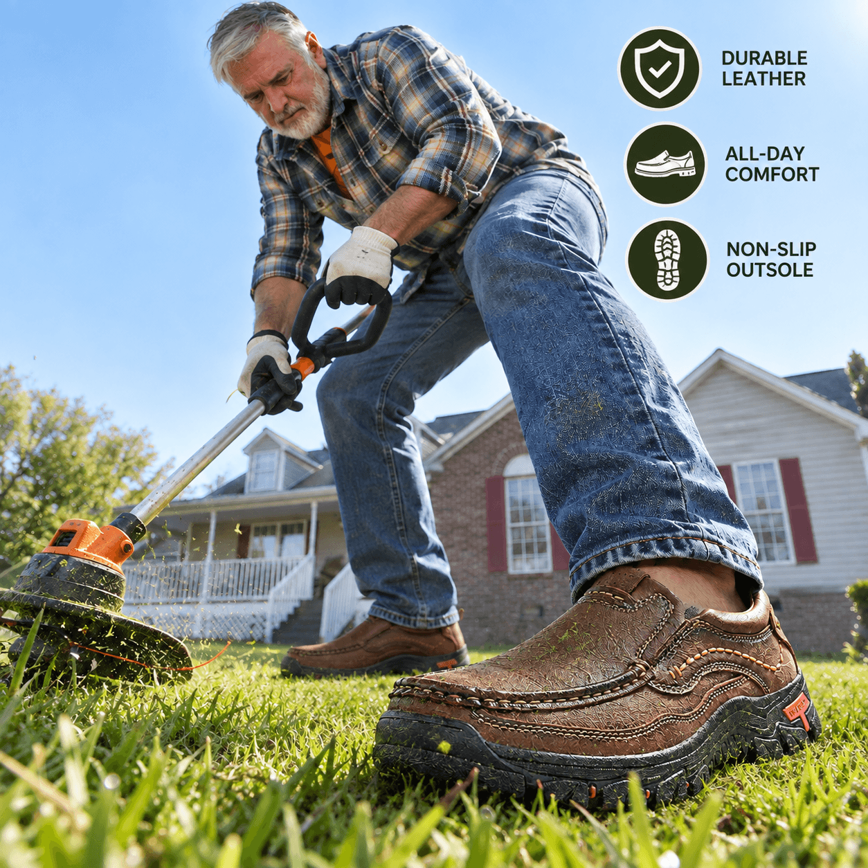 Men's Leather Orthopedic Shoes – Comfort, Durability & Everyday Support