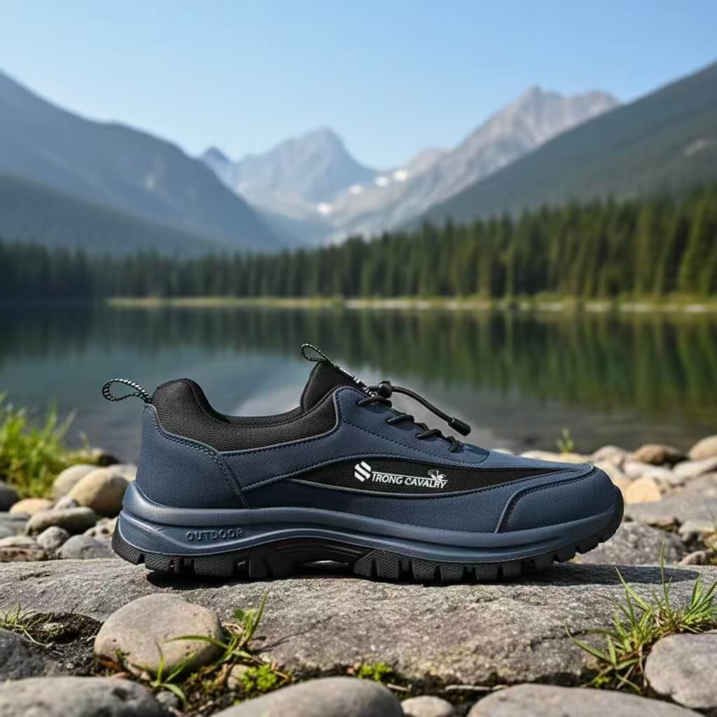 ⏰Promotion 50% OFF - Men's Comfortable Casual Arch Support Steel Toe Safety Work Shoes