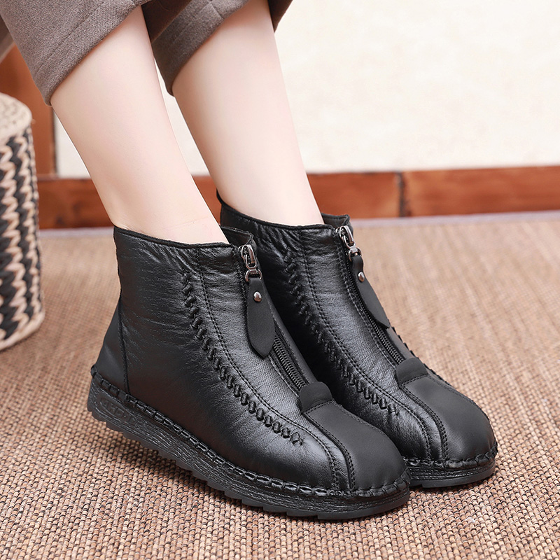 COMFYMORE™ Womens Winter Warm Waterproof Non-Slip Fur Lined Ankle Boots