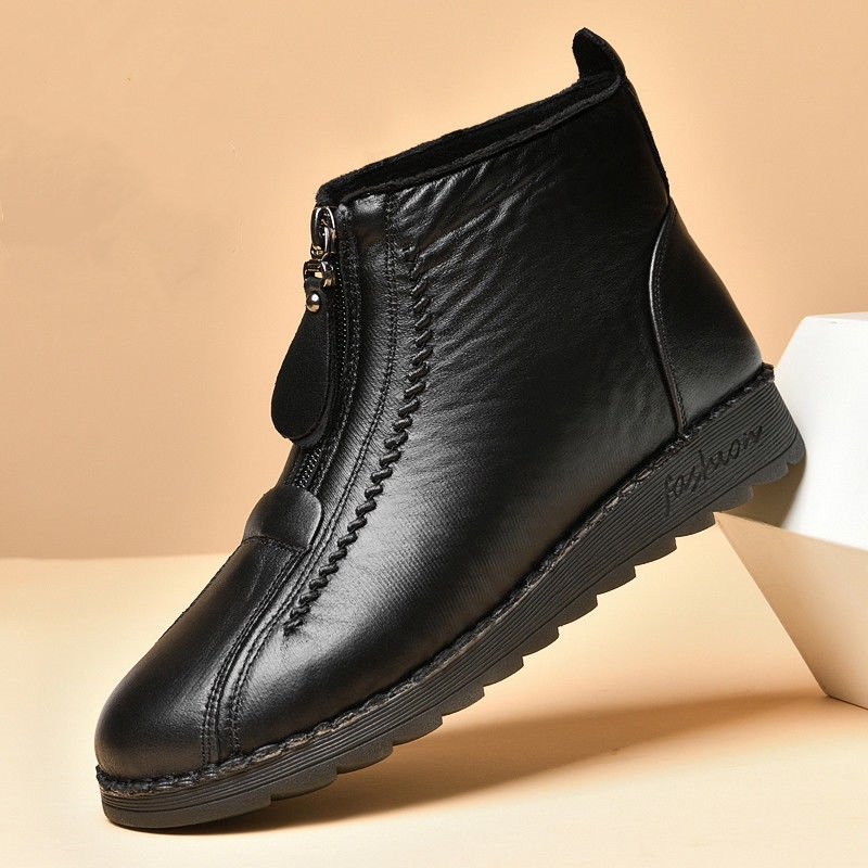 🔥Last Day 50% OFF - Women‘s Waterproof Non-Slip Warm Fur Lined Winter Ankle Boots