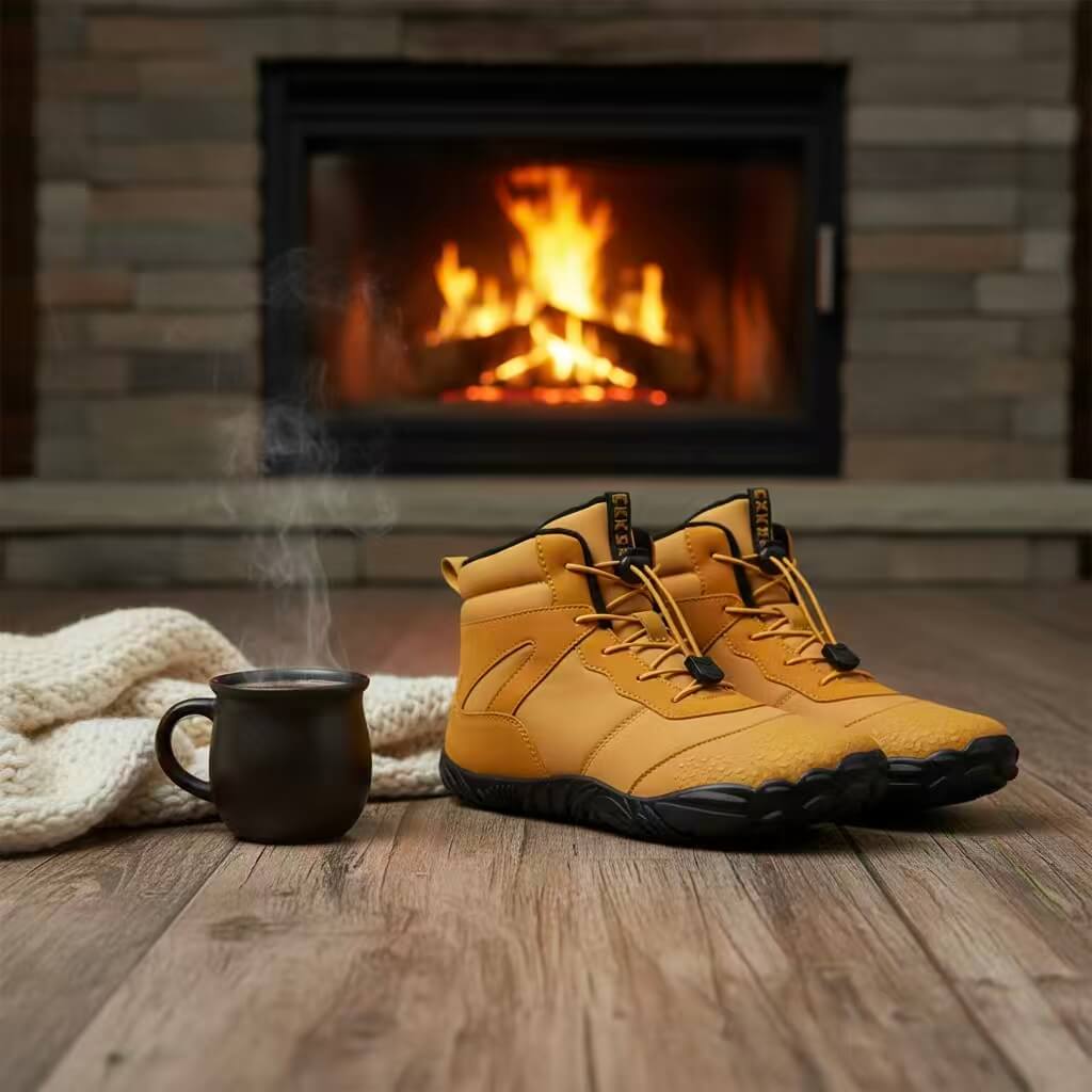 ⏰Promotion 50% OFF -Non-slip & Universal Winter Barefoot Shoe 