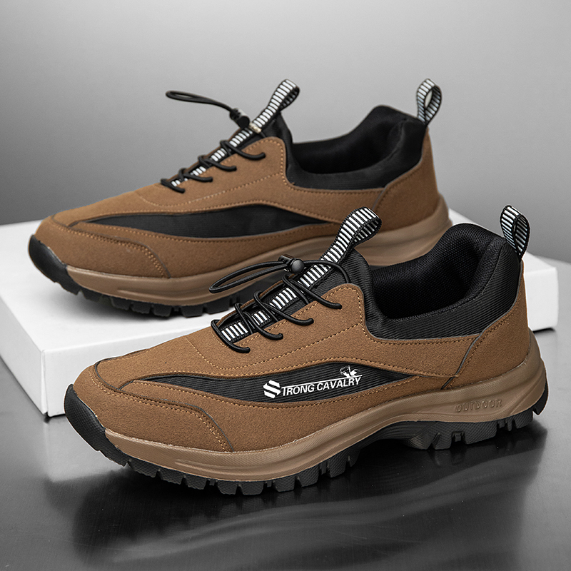 ⏰Promotion 50% OFF - Men's steel-toed shoes, non-slip and comfortable, orthopedic walking shoes