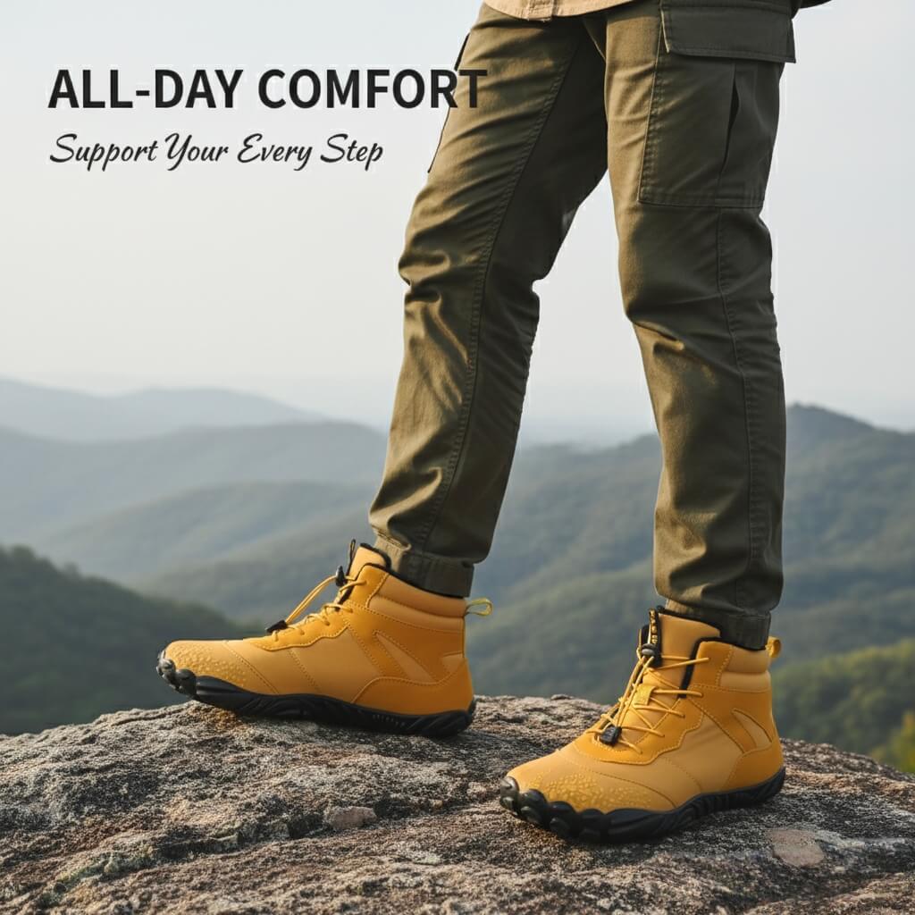 ⏰Promotion 50% OFF -Non-slip & Universal Winter Barefoot Shoe 