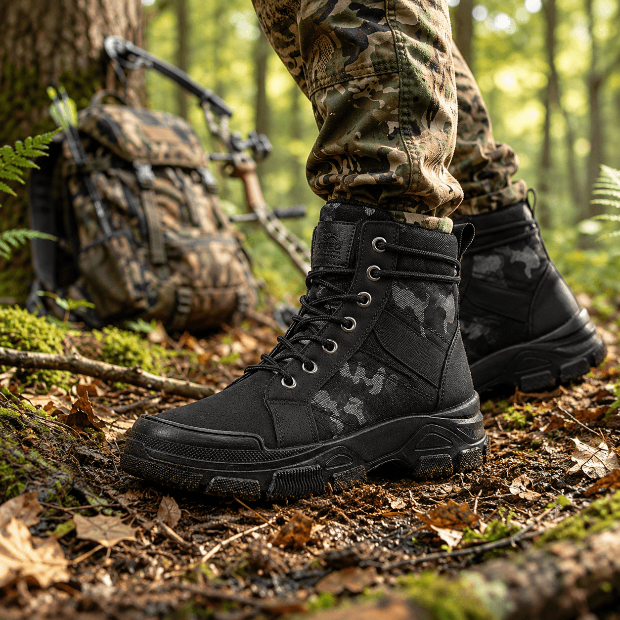 Men’s Modern Hiking Boots – Lightweight Outdoor Comfort & All-Terrain Grip
