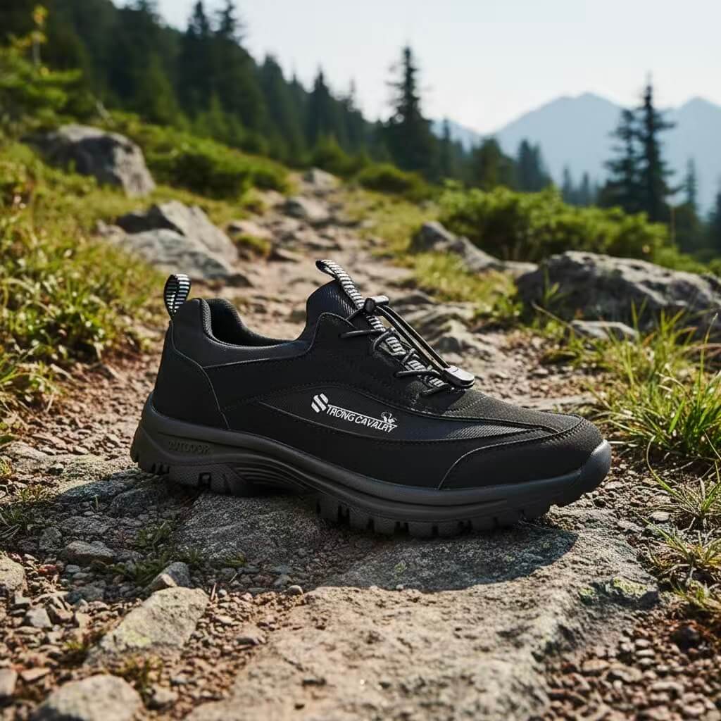 ⏰Promotion 50% OFF - Men's Comfortable Casual Arch Support Steel Toe Safety Work Shoes