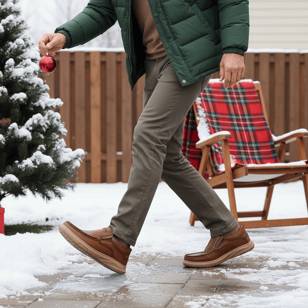 🔥Last Day 50% OFF⏳Men's Comfortable Arch Support Slip-On Leather Loafers