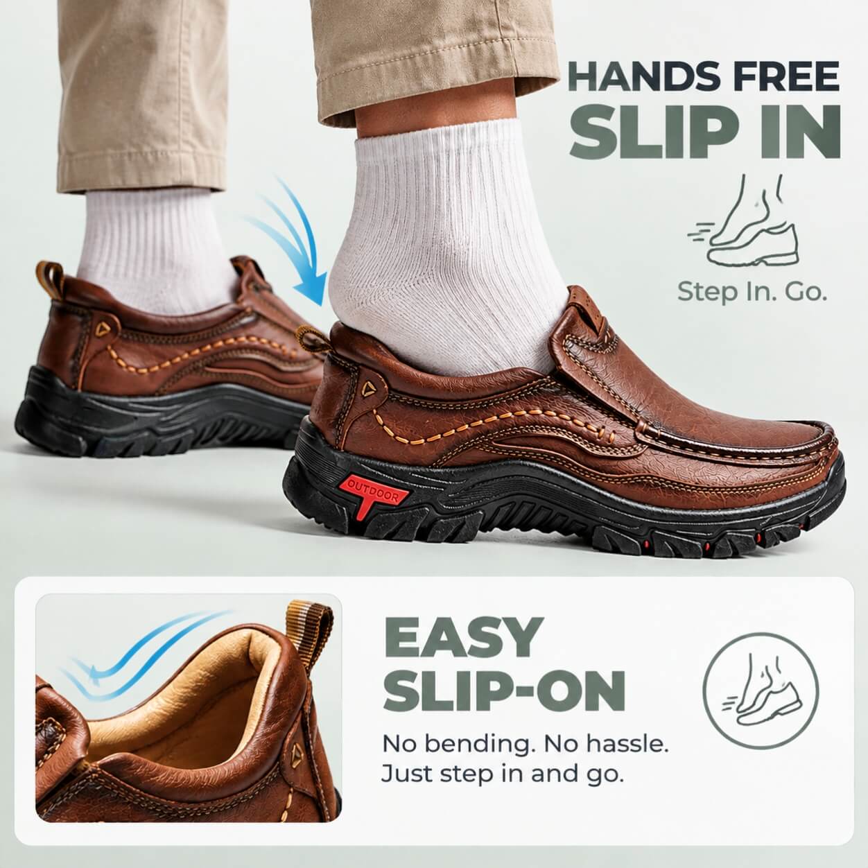 Men's Leather Orthopedic Shoes – Comfort, Durability & Everyday Support