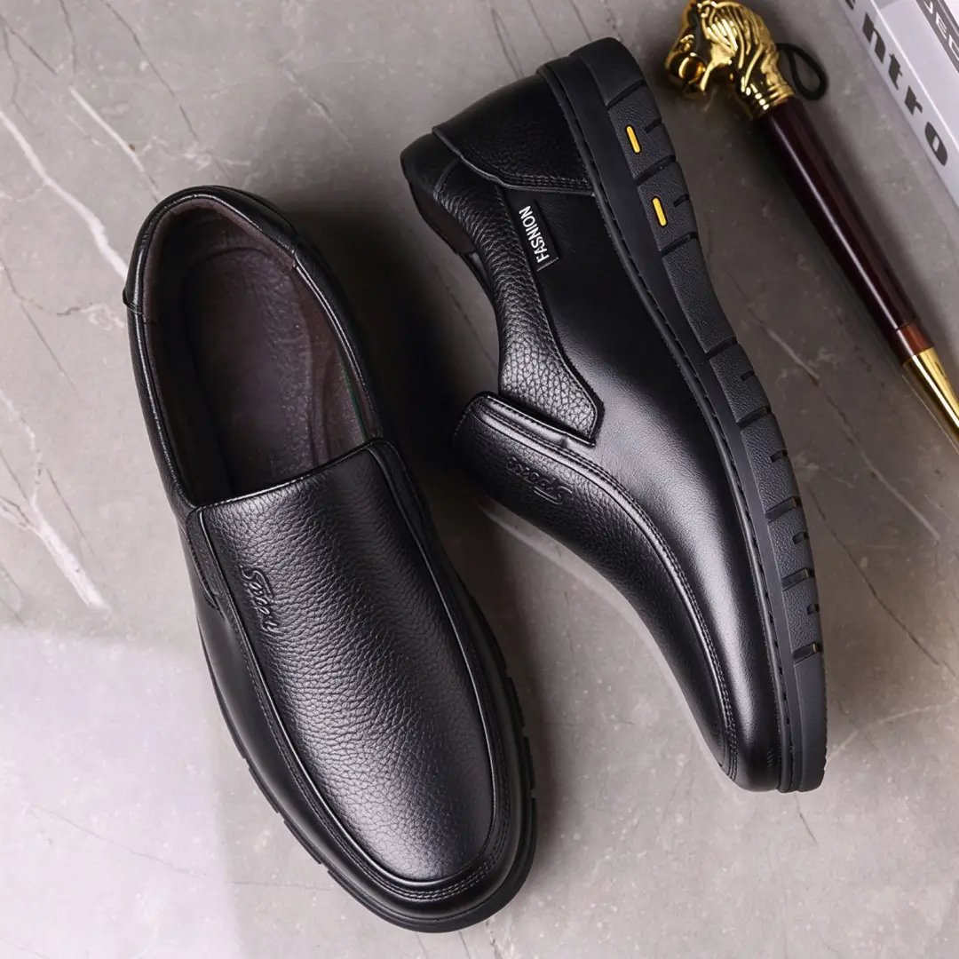 COMFYMORE® Men’s Orthopedic Arch Support Loafers – Easy Slip-On Comfort Shoes for Everyday Walking