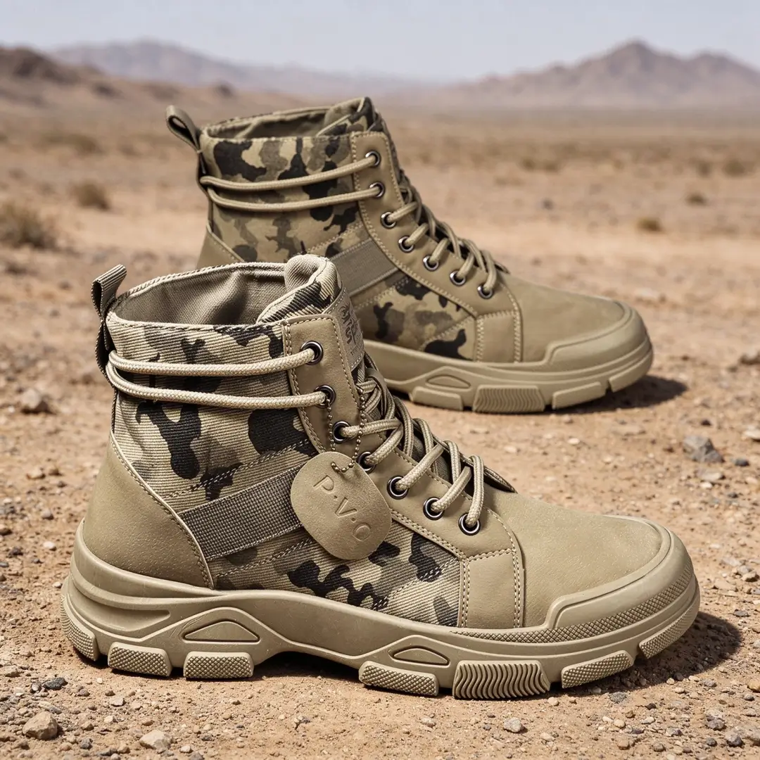 Men’s Modern Hiking Boots – Lightweight Outdoor Comfort & All-Terrain Grip