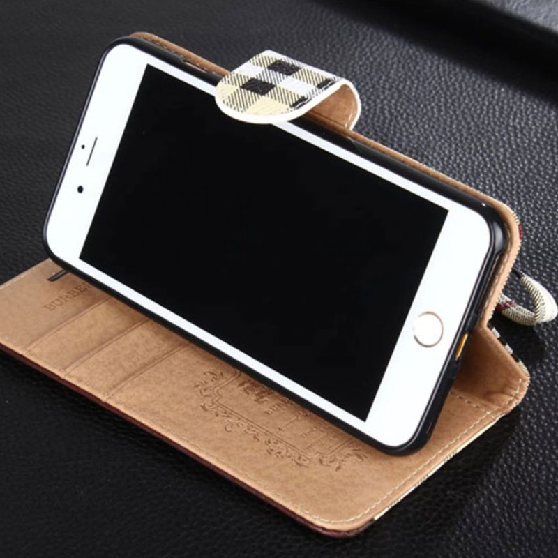 Burberry Holstered iPhone case With Card Holder And Strap Burberry Holstered iPhone case With Card Holder And Strap