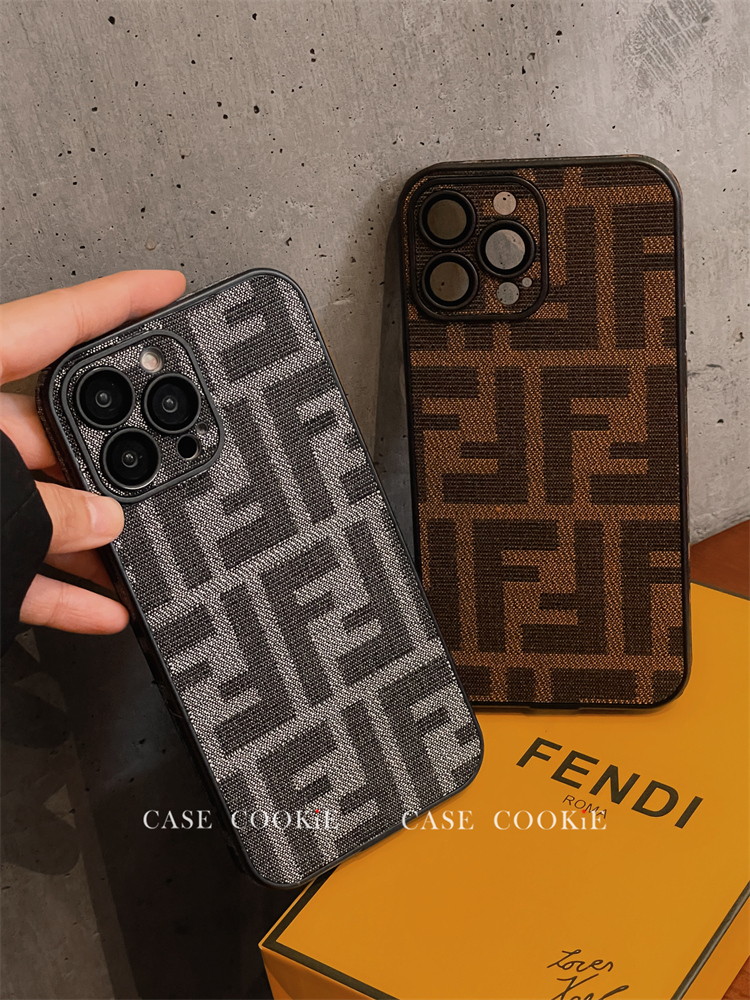 Fendi iPhone Case Black-QB241650-casefeely - iPhoneアクセサリー Fendi iPhone Case Black-QB241650-casefeely - iPhoneアクセサリー