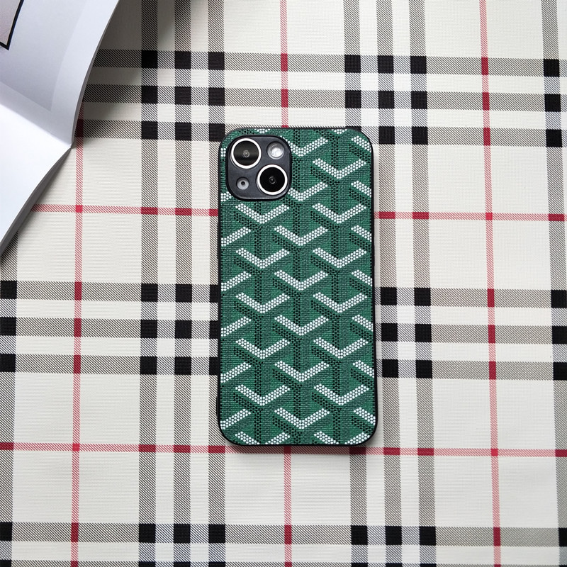 Goyard iphone clearance x case leather