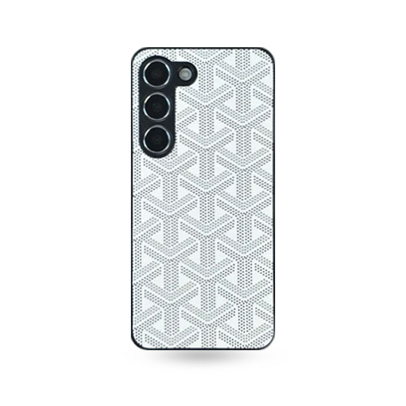 Leather GD Samsung Galaxy S Series Case White -PPK251725