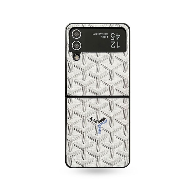 Leather GD Samsung Galaxy Z Flip Series Case  Black -HKL251514