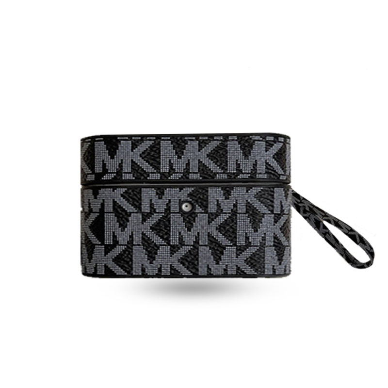Leather MK AirPods 3rd Generation Cases Black-JDK251608