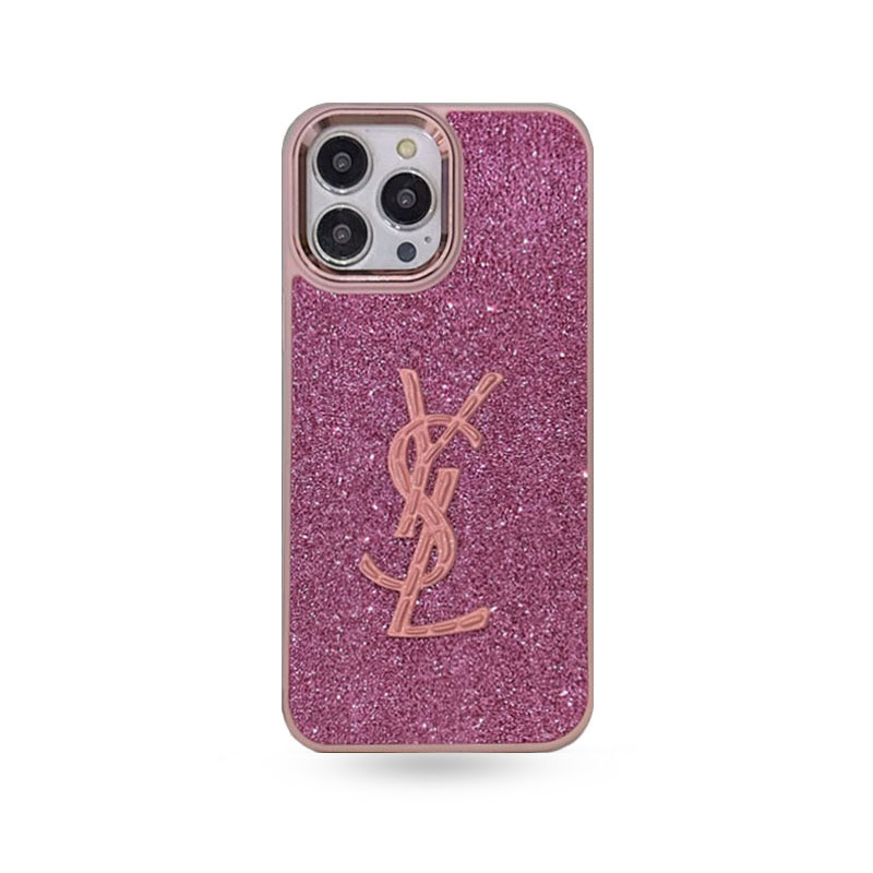 Glitter YL iPhone Case Pink-GSK241055