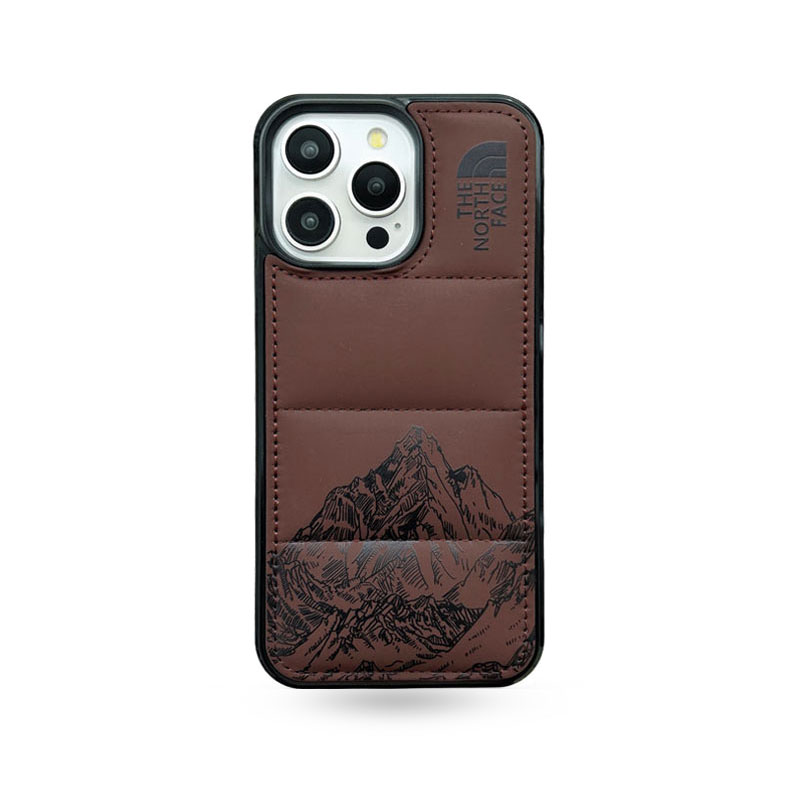 Snow Mountain The NF iPhone Case Brown-XSK241015
