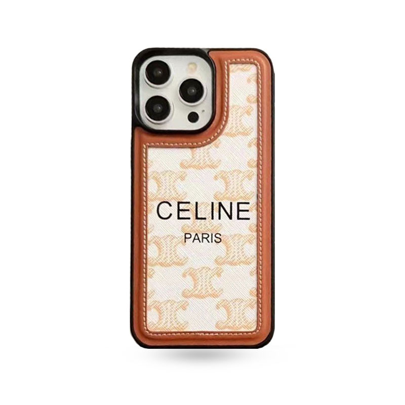 White CL iPhone Case With Strap-SZ231124