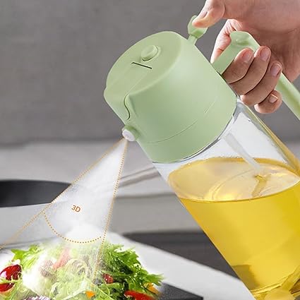 🔥HOT SALE 49% OFF -2-In-1 Kitchen Oil Spray Can