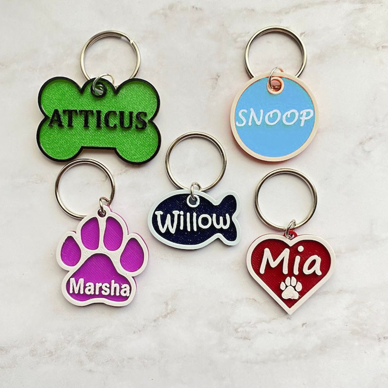 Personalized Dog and Cat Collar Tags