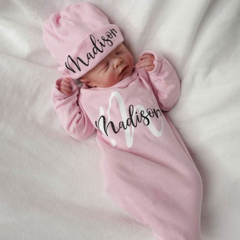Personalized Baby Baby Layette Set with Name