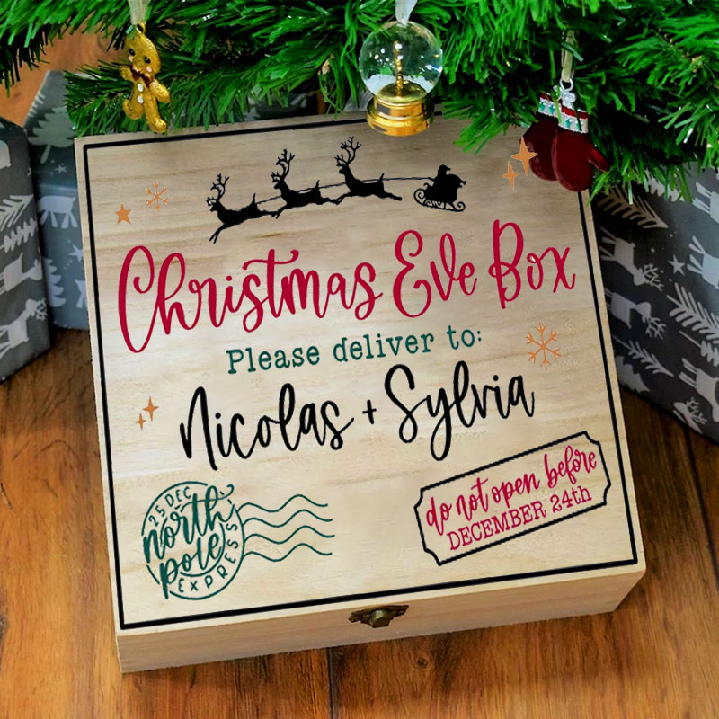 Personalized Christmas Eve Box, Please Deliver to...