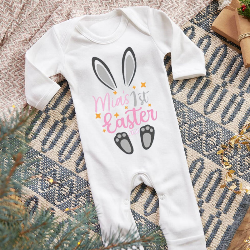 Personalised Baby's First Easter Clothing Keepsake