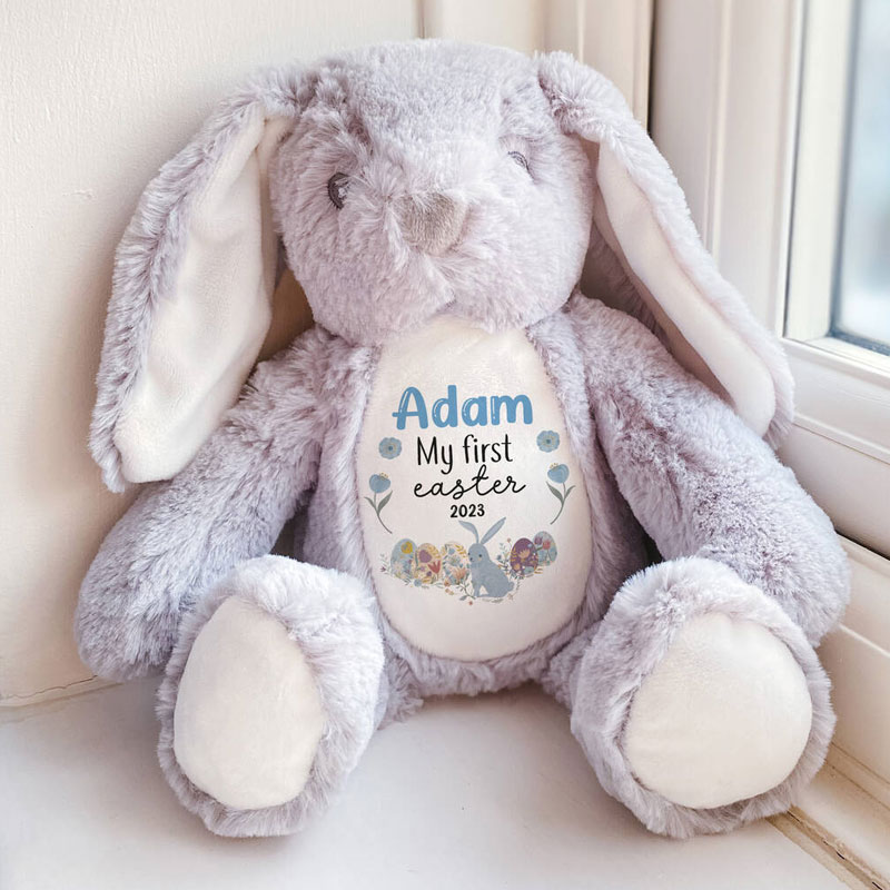 Personalised My First Easter Bunny Toy With Name