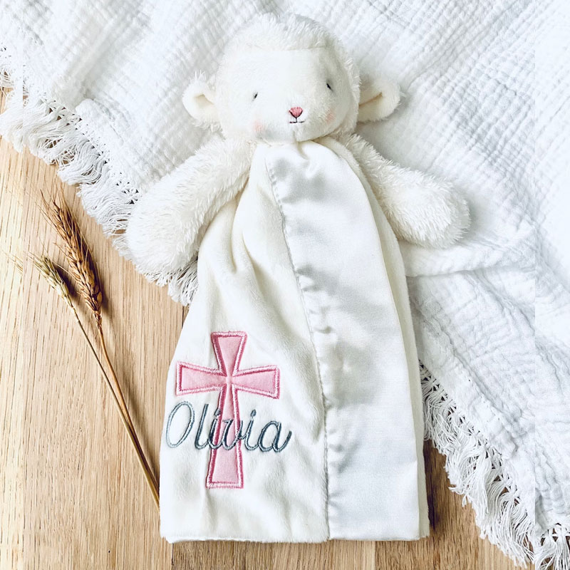 Personalized lamb online blanket