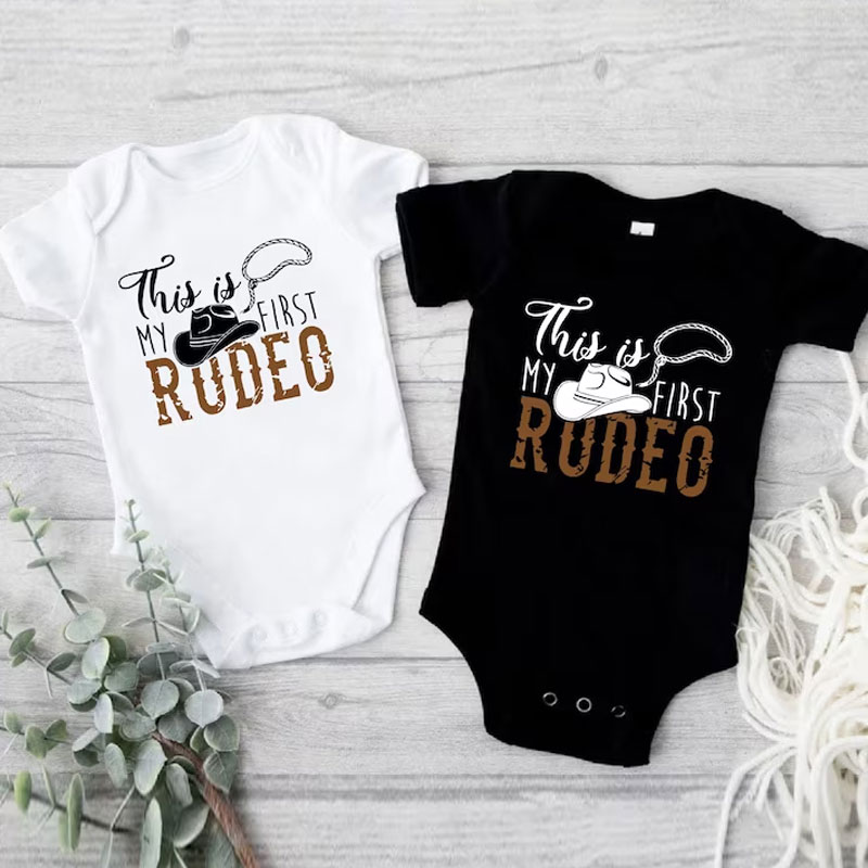 This Is My First Rodeo Baby Bodysuit