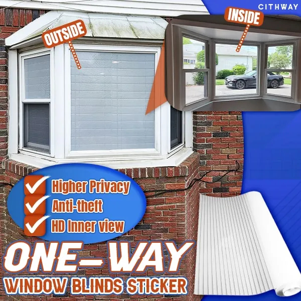 🔥LAST DAY SALE 50% OFF🔥 One-Way Imitation Blinds Privacy Window Cover