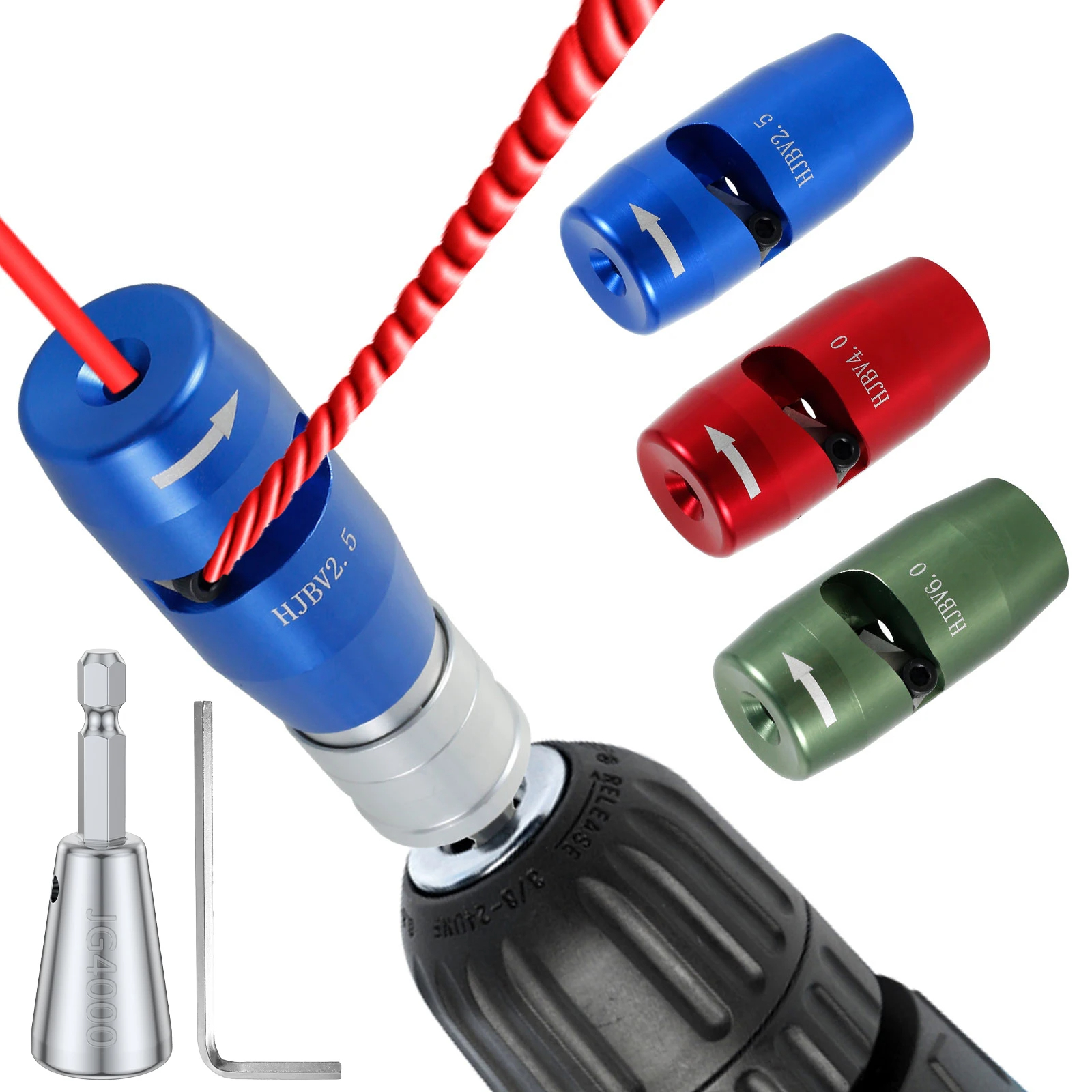 CongratulatnTM Wire Stripper Rotating Wire Stripping Tool