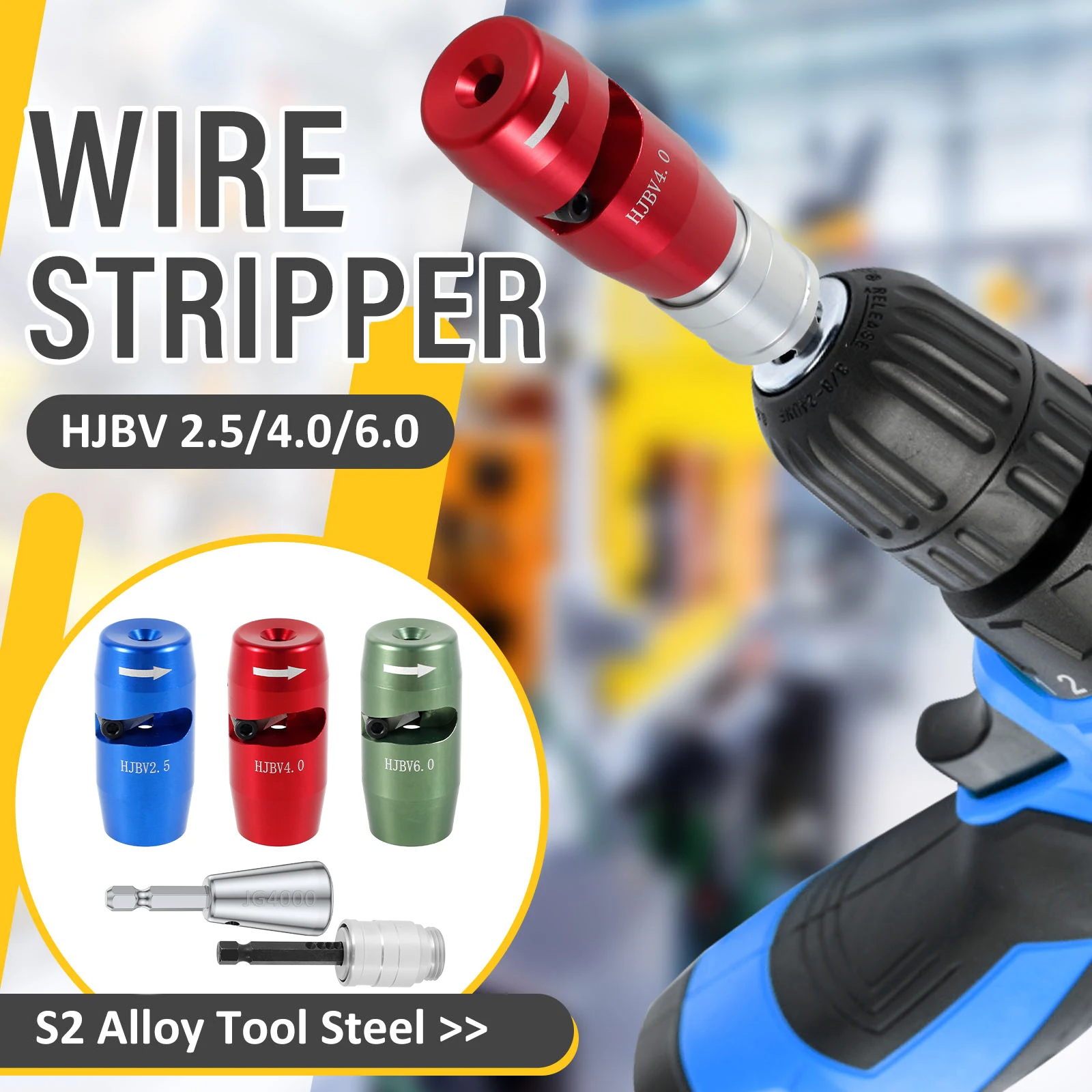 CongratulatnTM Wire Stripper Rotating Wire Stripping Tool