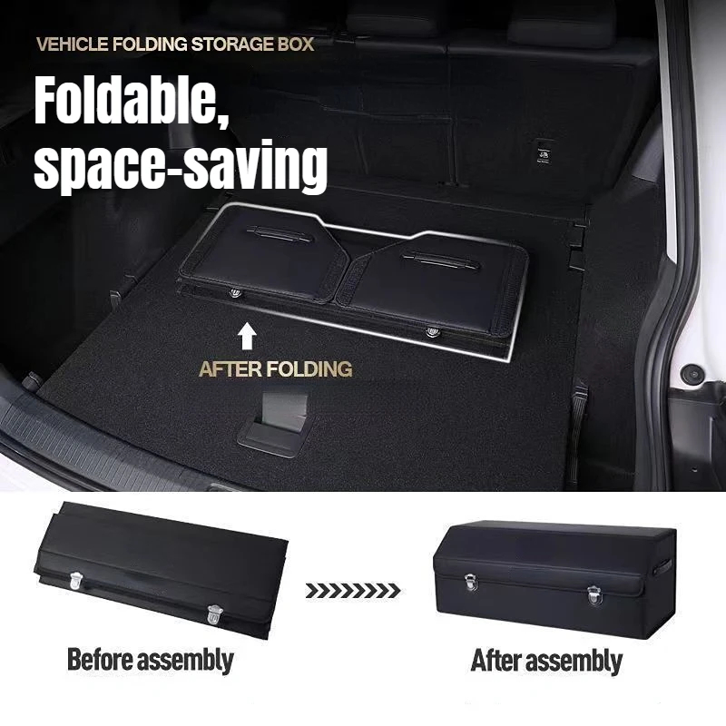 Car Trunk Leather Storage Box : Your Personal Car Trunk Maestro