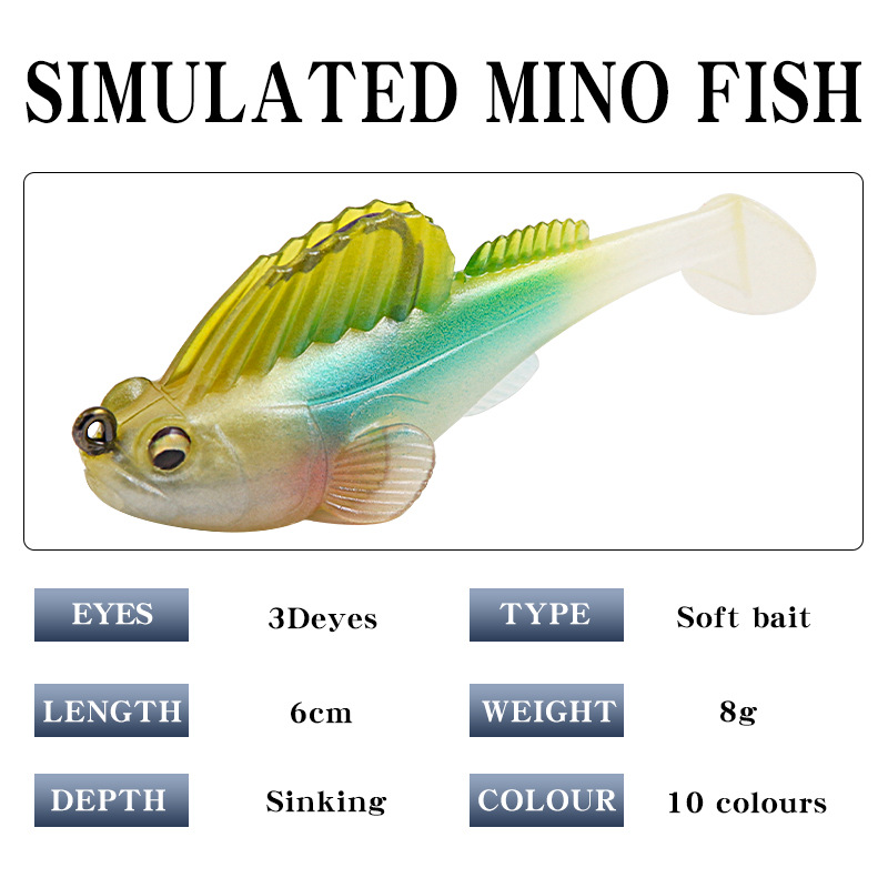 Mudskipper® -  Hidden Hook Plastic Bait 